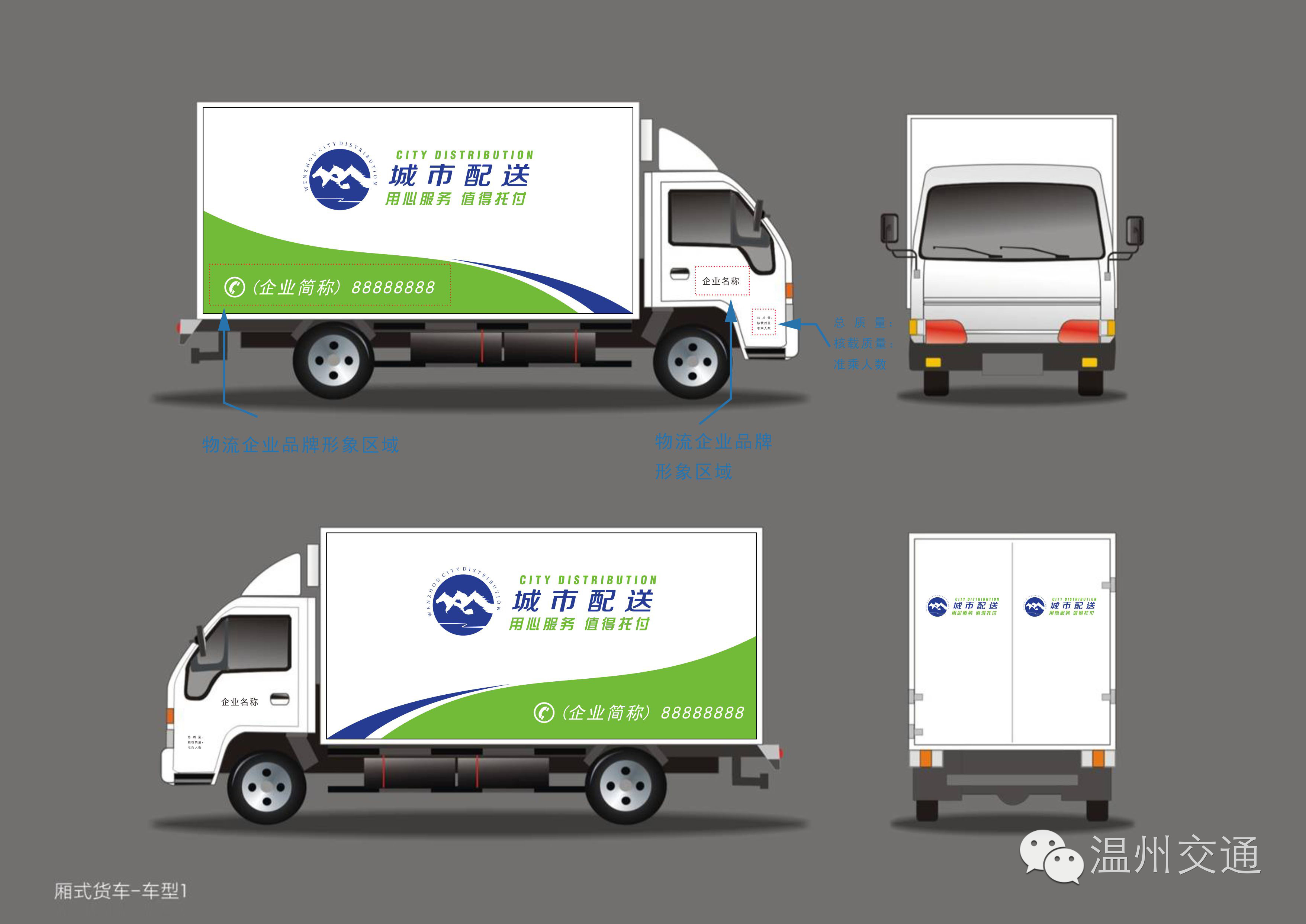 温州市城市配送logo和宣传口号正式揭晓，助力城市配送运输服务升级